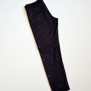 JCrew Gold Star Print Yoga Pant